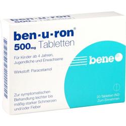 BEN-U-RON 500 mg Tabletten BEN-U-RON 500 mg Tabletten