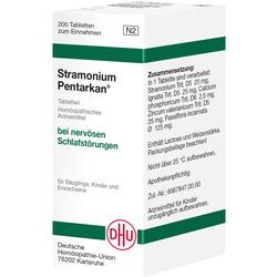 STRAMONIUM PENTARKAN Tabletten STRAMONIUM PENTARKAN Tabletten