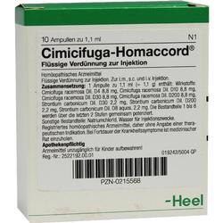 CIMICIFUGA HOMACCORD Ampullen CIMICIFUGA HOMACCORD Ampullen