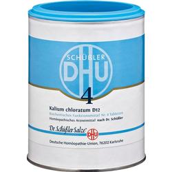 BIOCHEMIE DHU 4 Kalium chloratum D 6 Tabletten