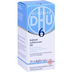 BIOCHEMIE DHU 6 Kalium sulfuricum D 6 Tabletten