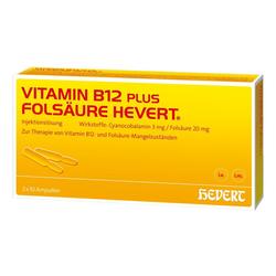 VITAMIN B12 PLUS Folsäure Hevert a 2 ml Ampullen VITAMIN B12 PLUS Folsäure Hevert a 2 ml Ampullen