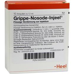 GRIPPE NOSODE Injeel Ampullen GRIPPE NOSODE Injeel Ampullen