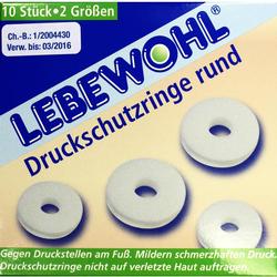 LEBEWOHL Druckschutzringe rund LEBEWOHL Druckschutzringe rund