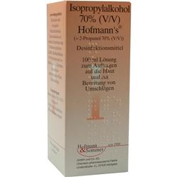 ISOPROPYLALKOHOL 70% V/V Hofmann's ISOPROPYLALKOHOL 70% V/V Hofmann's