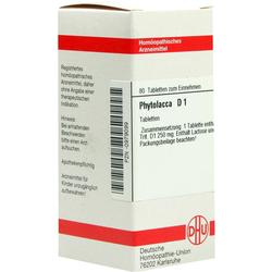 PHYTOLACCA D 1 Tabletten PHYTOLACCA D 1 Tabletten