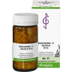 BIOCHEMIE 11 Silicea D 12 Tabletten BIOCHEMIE 11 Silicea D 12 Tabletten