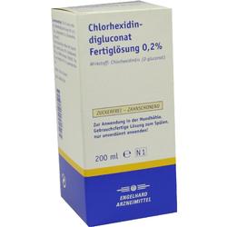 CHLORHEXIDINDIGLUCONAT Fertiglösung 0,2% CHLORHEXIDINDIGLUCONAT Fertiglösung 0,2%