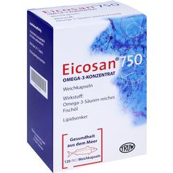 EICOSAN 750 Omega-3 Konzentrat Weichkapseln