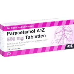 PARACETAMOL AbZ 500 mg Tabletten PARACETAMOL AbZ 500 mg Tabletten