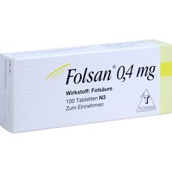 FOLSAN 0,4 mg Tabletten FOLSAN 0,4 mg Tabletten