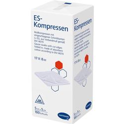 ES-KOMPRESSEN unsteril 5x5 cm 8fach ES-KOMPRESSEN unsteril 5x5 cm 8fach
