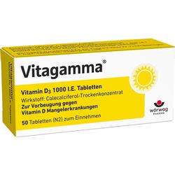 VITAGAMMA Vitamin D3 1.000 I.E. Tabletten VITAGAMMA Vitamin D3 1.000 I.E. Tabletten
