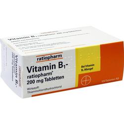 VITAMIN B1-RATIOPHARM 200 mg Tabletten