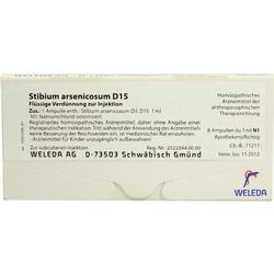 STIBIUM ARSENICOSUM D 15 Ampullen