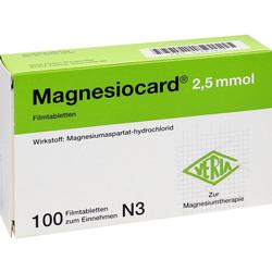 MAGNESIOCARD 2,5 mmol Filmtabletten