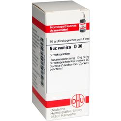 NUX VOMICA D 30 Globuli NUX VOMICA D 30 Globuli