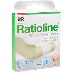 RATIOLINE sensitive Wundschnellverband 8 cmx1 m RATIOLINE sensitive Wundschnellverband 8 cmx1 m
