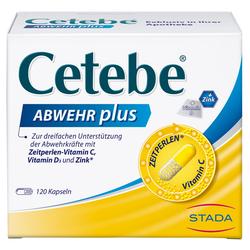 CETEBE ABWEHR plus Vitamin C+Vitamin D3+Zink Kaps. CETEBE ABWEHR plus Vitamin C+Vitamin D3+Zink Kaps.