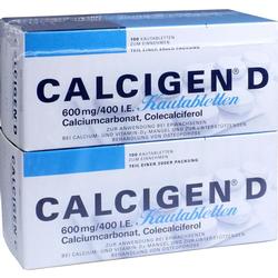 CALCIGEN D 600 mg/400 I.E. Kautabletten