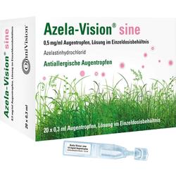 AZELA-Vision sine 0,5 mg/ml Augentr.i.Einzeldosis. AZELA-Vision sine 0,5 mg/ml Augentr.i.Einzeldosis.