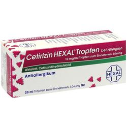 CETIRIZIN HEXAL Tropfen bei Allergien CETIRIZIN HEXAL Tropfen bei Allergien