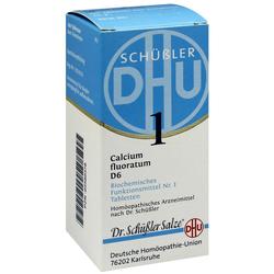 BIOCHEMIE DHU 1 Calcium fluoratum D 6 Tabletten