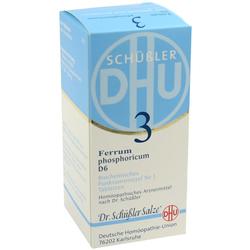 BIOCHEMIE DHU 3 Ferrum phosphoricum D 6 Tabletten