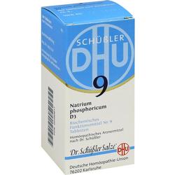 BIOCHEMIE DHU 9 Natrium phosphoricum D 3 Tabletten BIOCHEMIE DHU 9 Natrium phosphoricum D 3 Tabletten