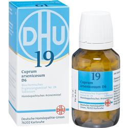 BIOCHEMIE DHU 19 Cuprum arsenicosum D 6 Tabletten BIOCHEMIE DHU 19 Cuprum arsenicosum D 6 Tabletten