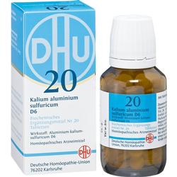 BIOCHEMIE DHU 20 Kalium alum.sulfur.D 6 Tabletten