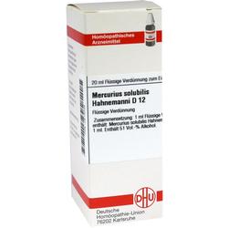 MERCURIUS SOLUBILIS Hahnemanni D 12 Dilution MERCURIUS SOLUBILIS Hahnemanni D 12 Dilution