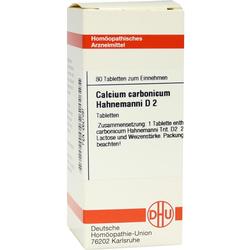 CALCIUM CARBONICUM Hahnemanni D 2 Tabletten CALCIUM CARBONICUM Hahnemanni D 2 Tabletten