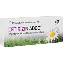 CETIRIZIN ADGC Filmtabletten