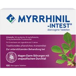 MYRRHINIL INTEST überzogene Tabletten MYRRHINIL INTEST überzogene Tabletten