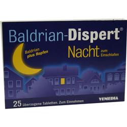 BALDRIAN DISPERT Nacht zum Einschlafen üb.Tabl.