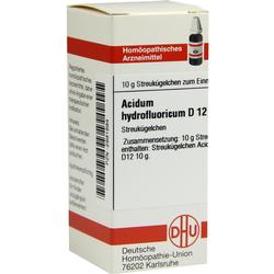 ACIDUM HYDROFLUORICUM D 12 Globuli ACIDUM HYDROFLUORICUM D 12 Globuli