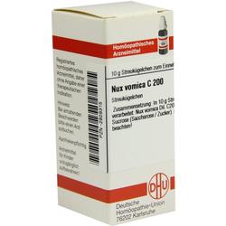 NUX VOMICA C 200 Globuli NUX VOMICA C 200 Globuli