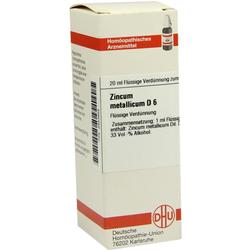 ZINCUM METALLICUM D 6 Dilution