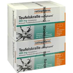 TEUFELSKRALLE-RATIOPHARM Filmtabletten TEUFELSKRALLE-RATIOPHARM Filmtabletten