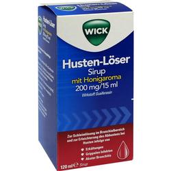 WICK Husten-Löser Sirup mit Honigaroma 200mg/15ml WICK Husten-Löser Sirup mit Honigaroma 200mg/15ml