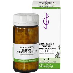BIOCHEMIE 3 Ferrum phosphoricum D 6 Tabletten BIOCHEMIE 3 Ferrum phosphoricum D 6 Tabletten