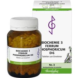 BIOCHEMIE 3 Ferrum phosphoricum D 6 Tabletten BIOCHEMIE 3 Ferrum phosphoricum D 6 Tabletten