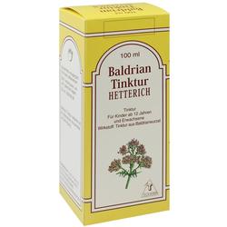 BALDRIANTINKTUR Hetterich BALDRIANTINKTUR Hetterich