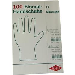 HANDSCHUHE Einmal Damen Polyäthylen