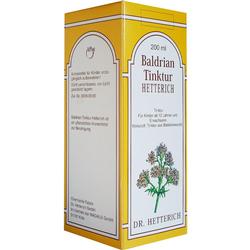 BALDRIANTINKTUR Hetterich BALDRIANTINKTUR Hetterich
