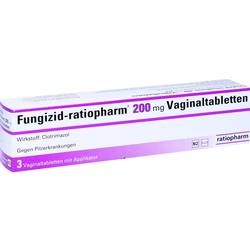 FUNGIZID-ratiopharm 200 mg Vaginaltabletten FUNGIZID-ratiopharm 200 mg Vaginaltabletten