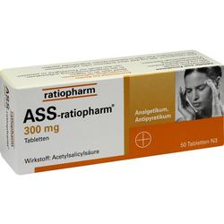 ASS-ratiopharm 300 mg Tabletten ASS-ratiopharm 300 mg Tabletten