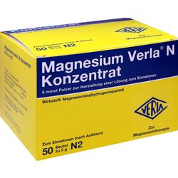 MAGNESIUM VERLA N Konzentrat Plv.z.H.e.L.z.Einn. MAGNESIUM VERLA N Konzentrat Plv.z.H.e.L.z.Einn.