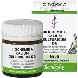 BIOCHEMIE 6 Kalium sulfuricum D 6 Tabletten BIOCHEMIE 6 Kalium sulfuricum D 6 Tabletten